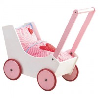 Doll Pram Hearts 