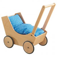 Doll Pram Natural 