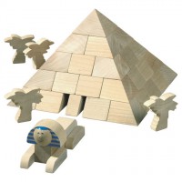 Pyramid World Architecture Blocks 