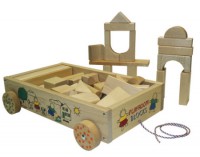 Wagon of Wooden Blocks