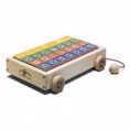 Flyer Wagon with Classic Alphabet Blocks 